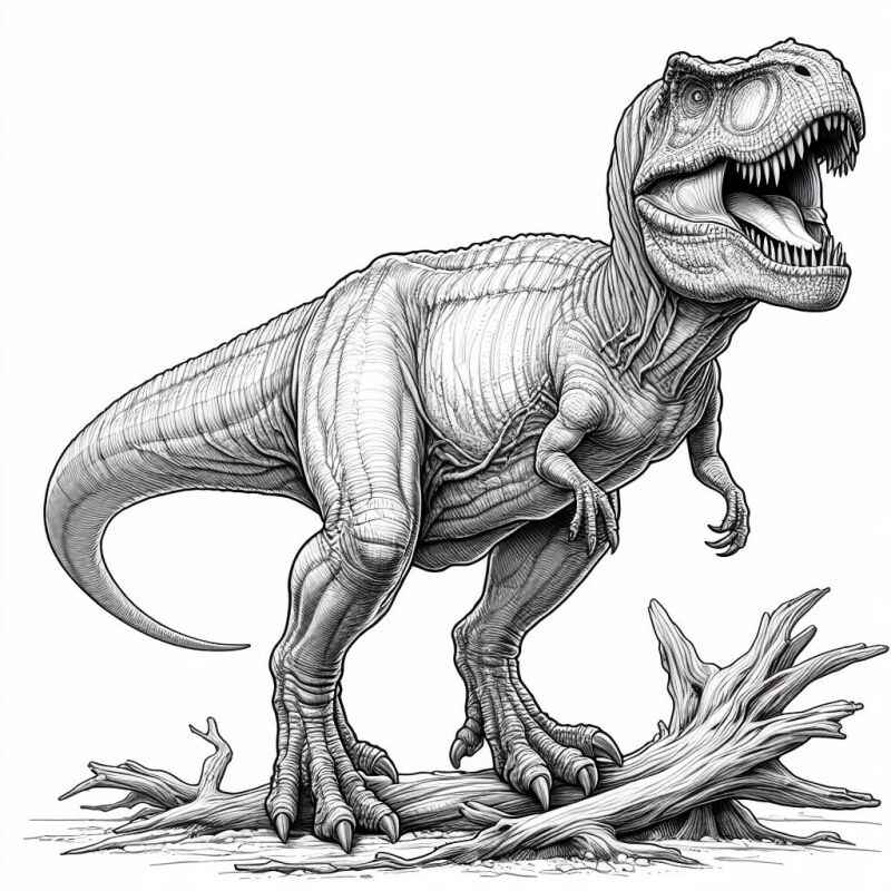 Trex Ausmalbilder 707