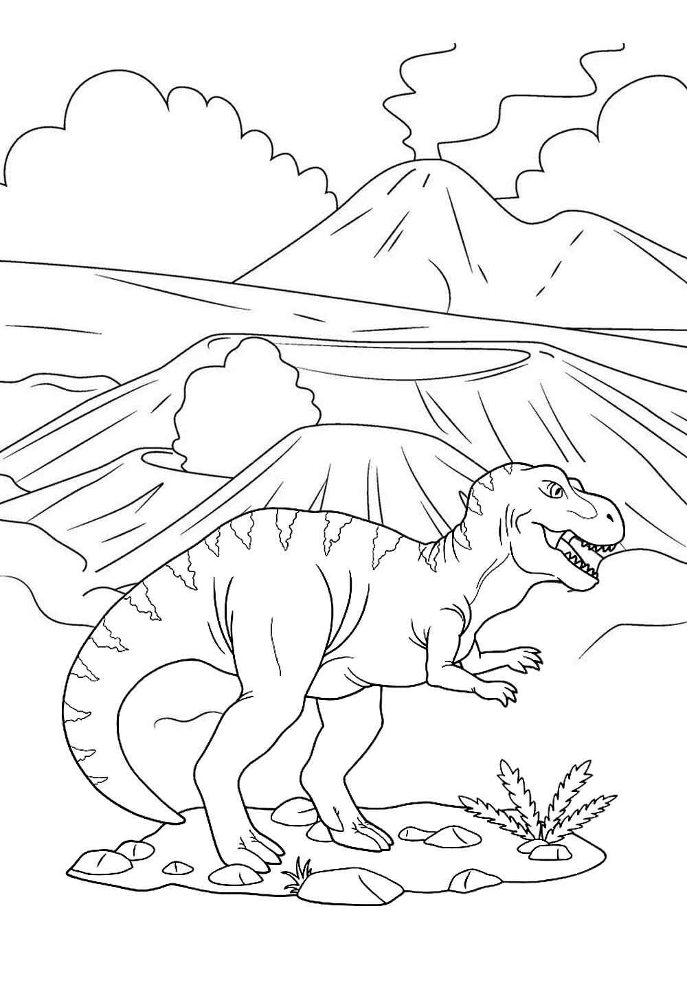 Trex Ausmalbilder 792