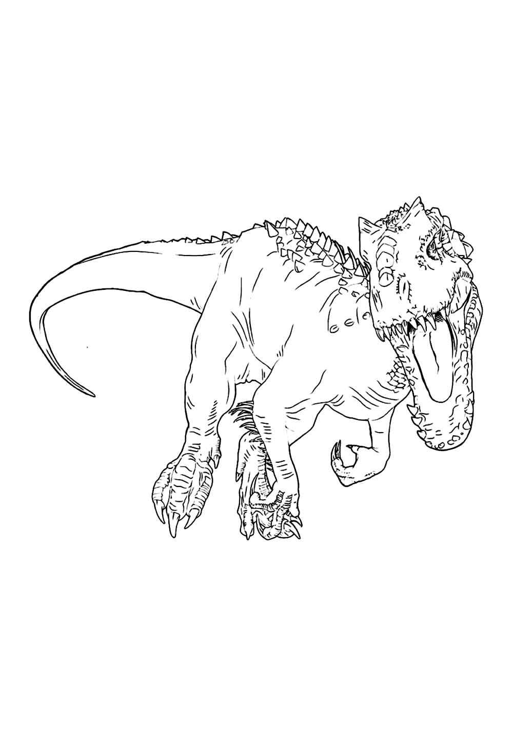 Trex Ausmalbilder 911