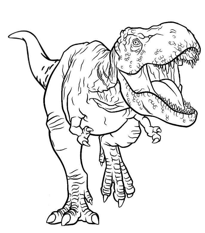 Trex Ausmalbilder 921