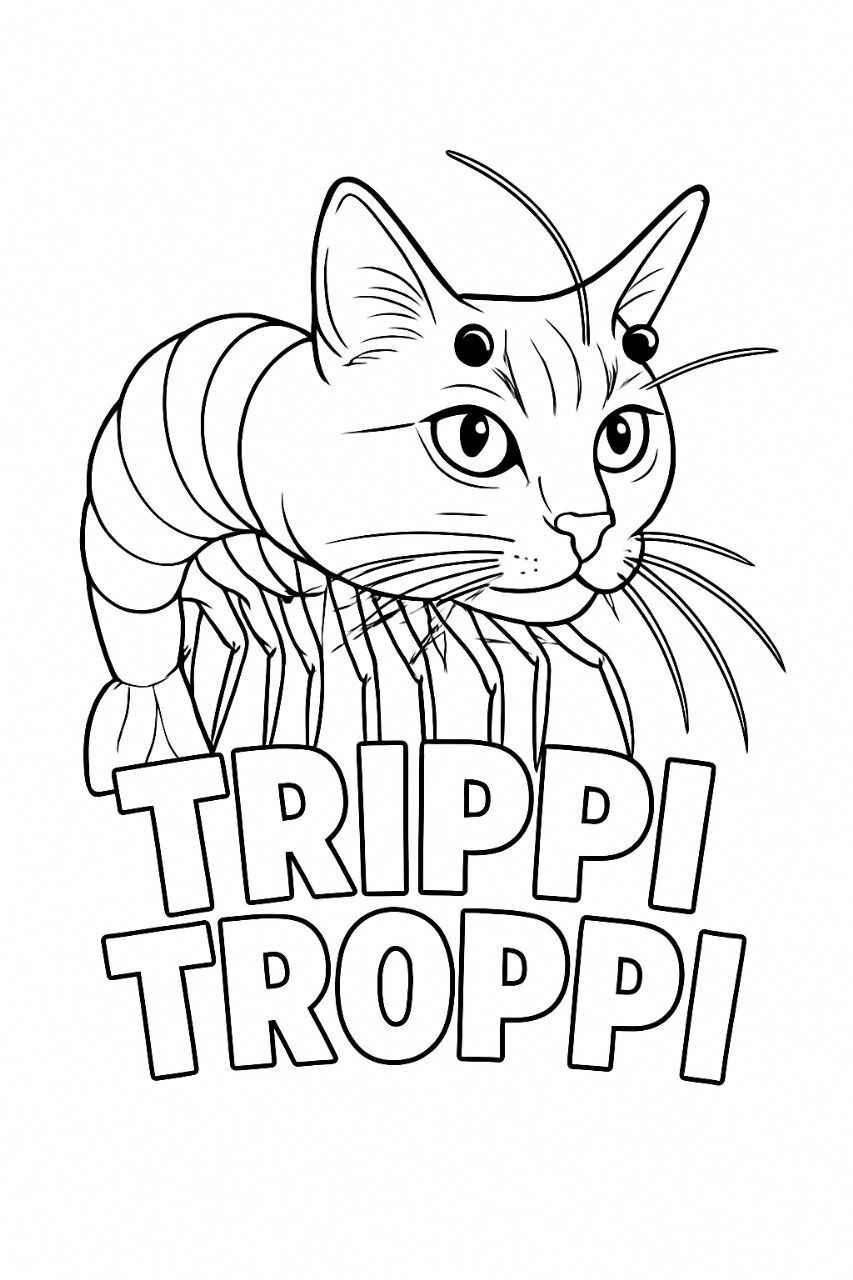 Trippi Troppi Ausmalbilder 556