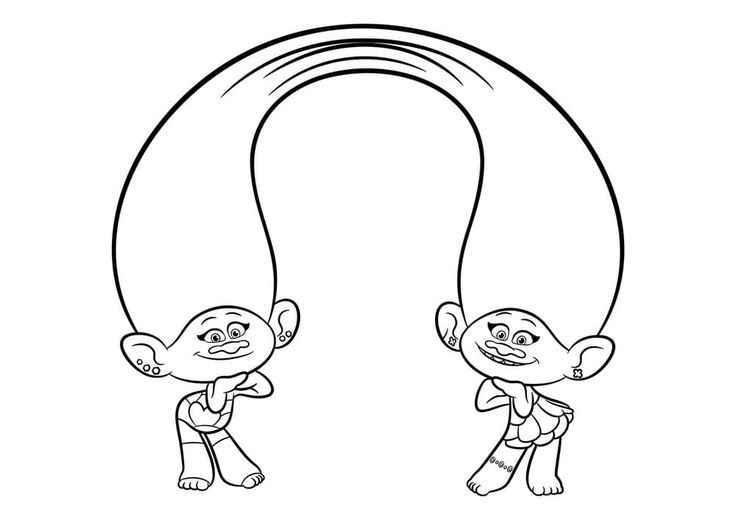 Trolle Ausmalbilder 174