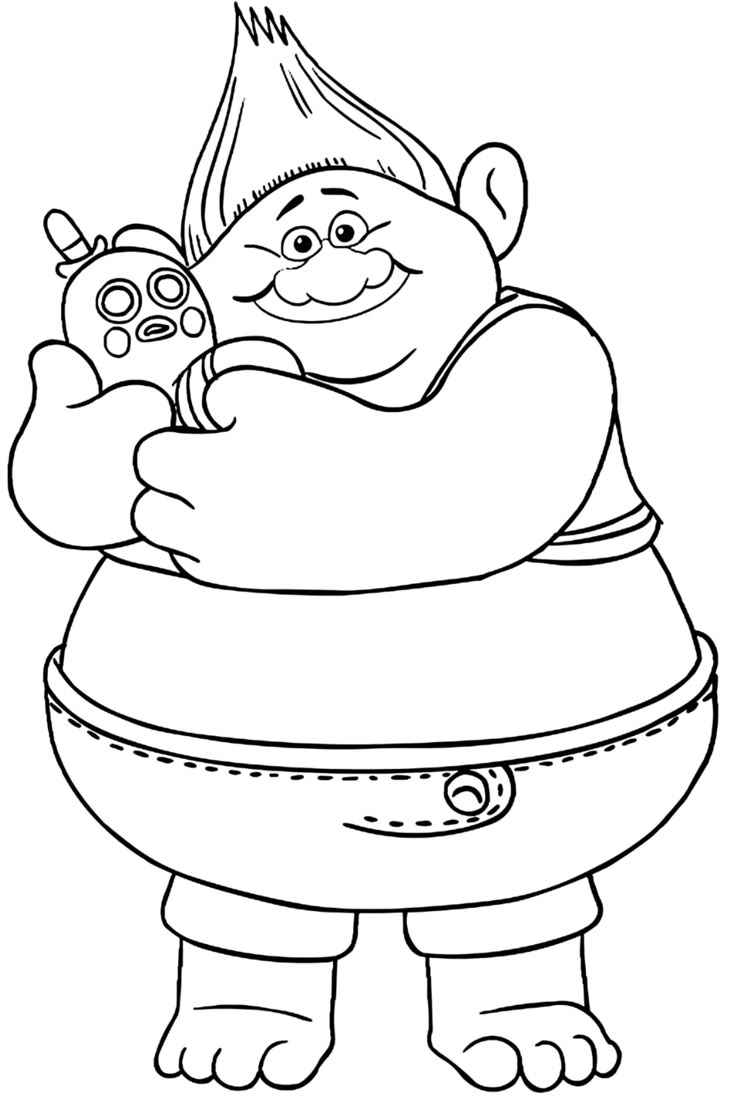 Trolle Ausmalbilder 856