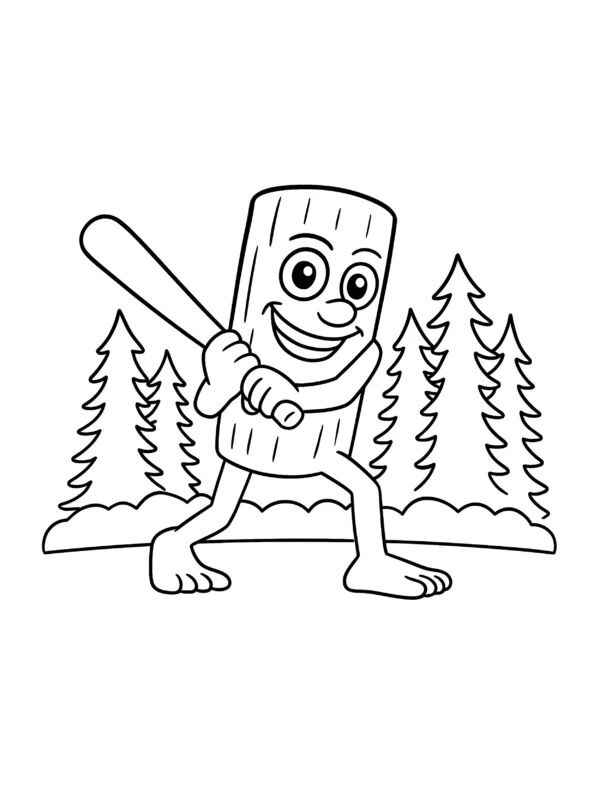 Tung Tung Sahur Ausmalbilder 024