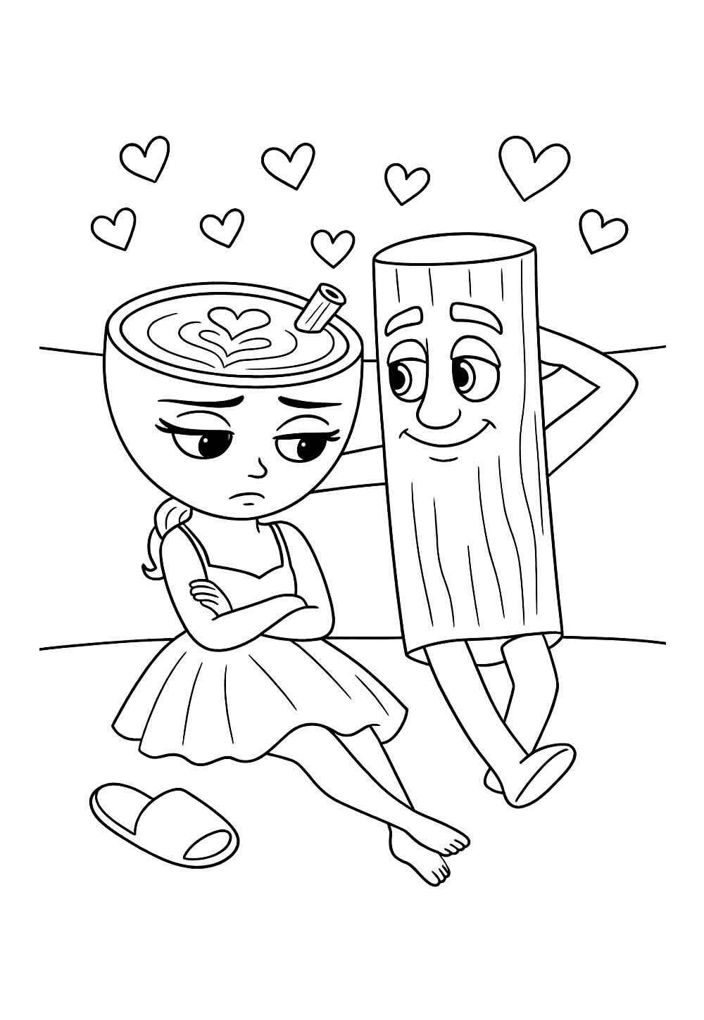 Tung Tung Sahur Ausmalbilder 308