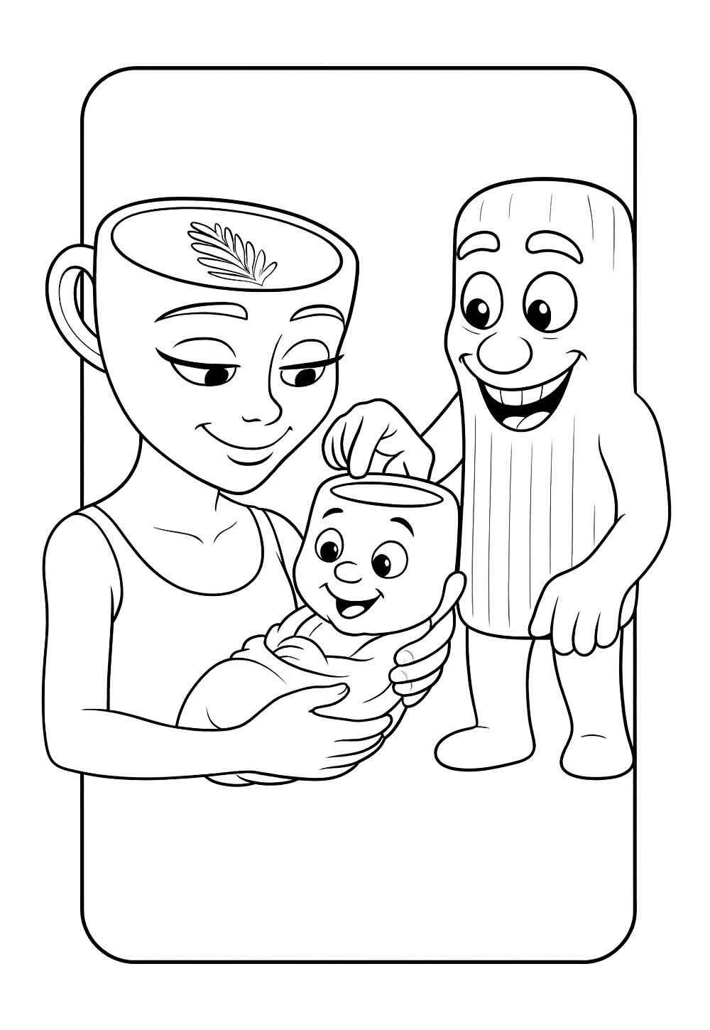 Tung Tung Sahur Ausmalbilder 319