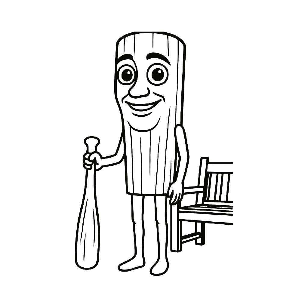 Tung Tung Sahur Ausmalbilder 572