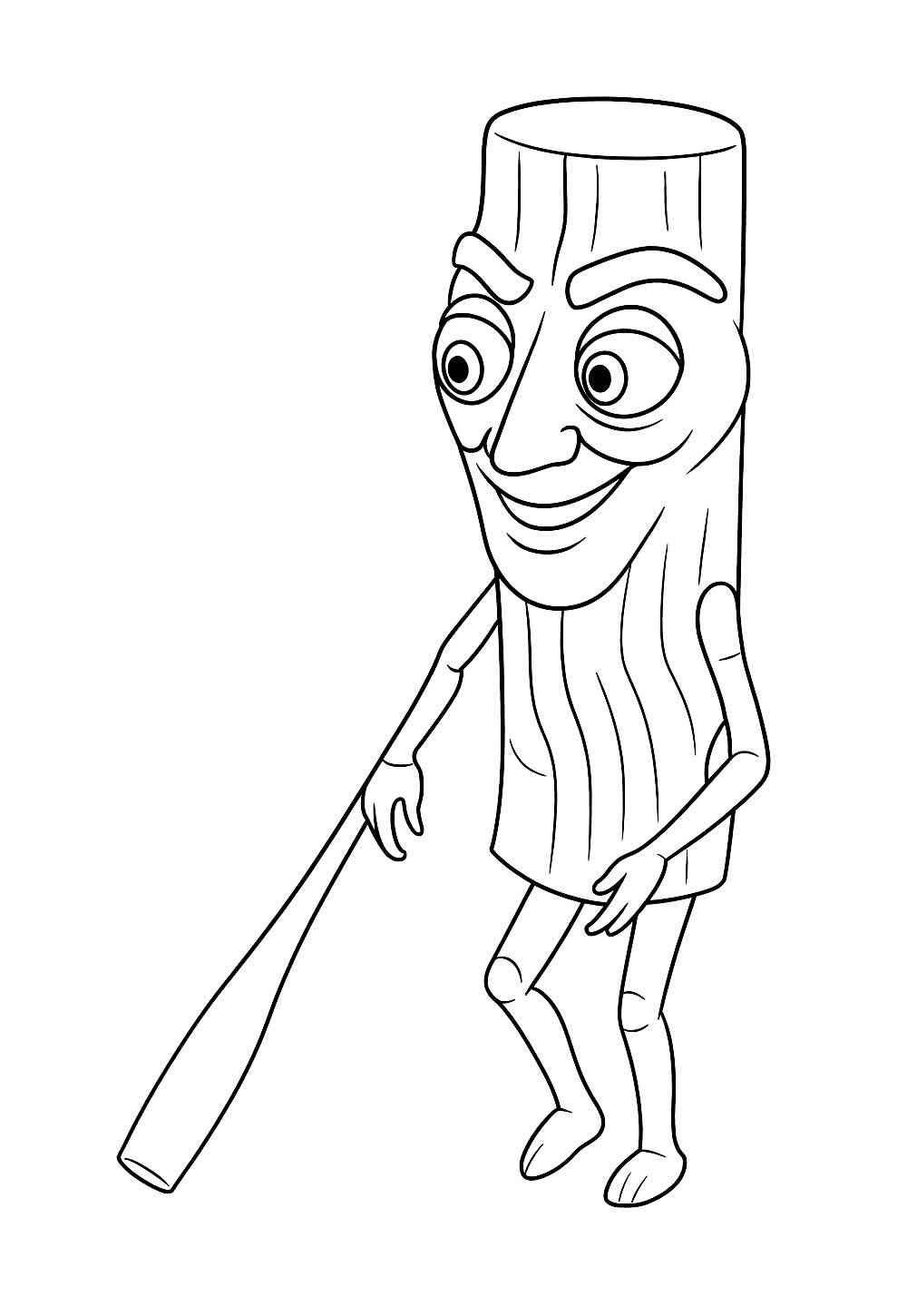 Tung Tung Sahur Ausmalbilder 602