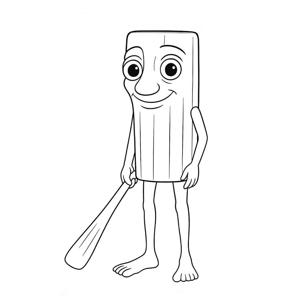 Tung Tung Sahur Ausmalbilder 759