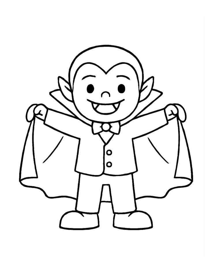 Vampir Ausmalbilder 056