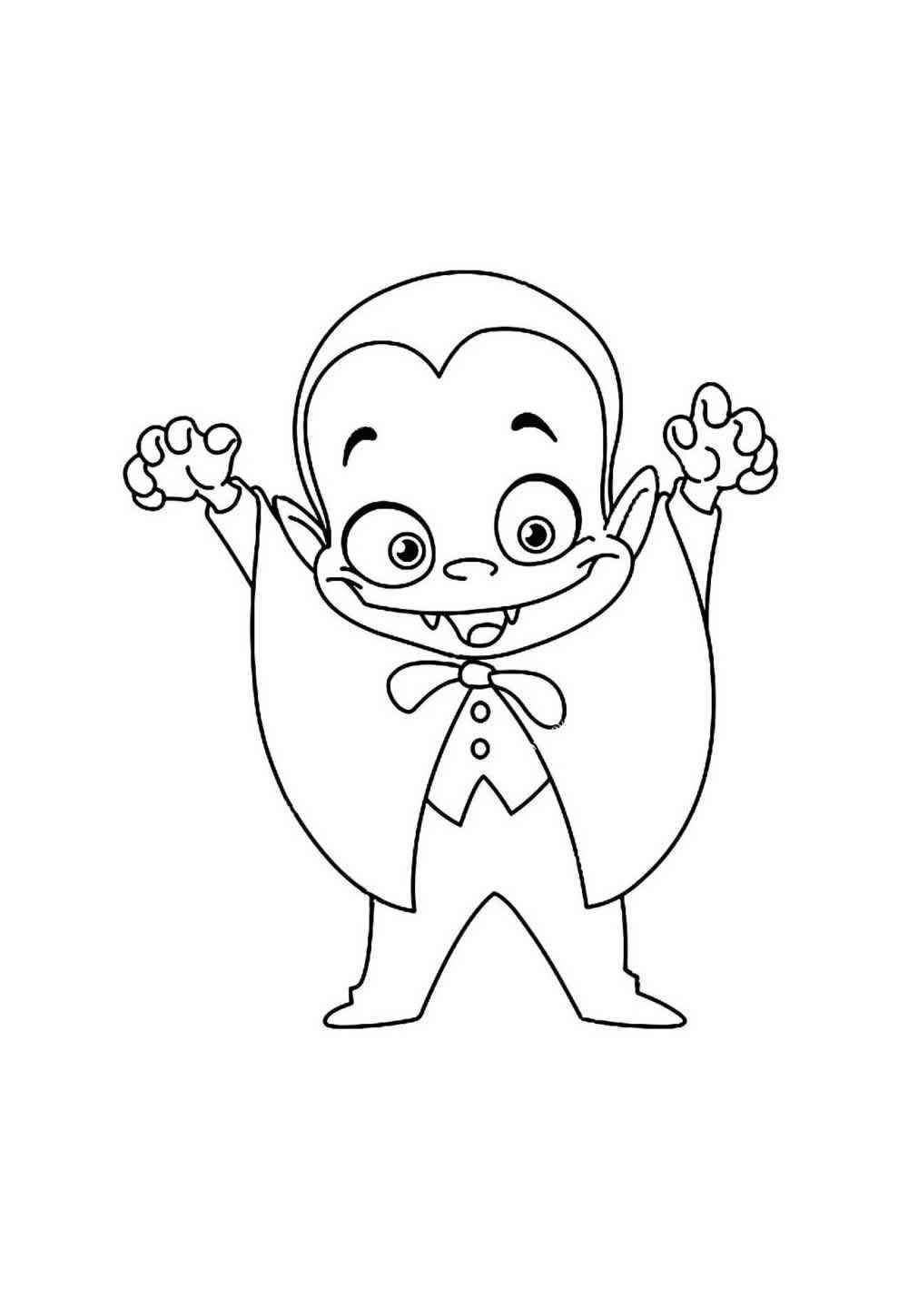 Vampir Ausmalbilder 086