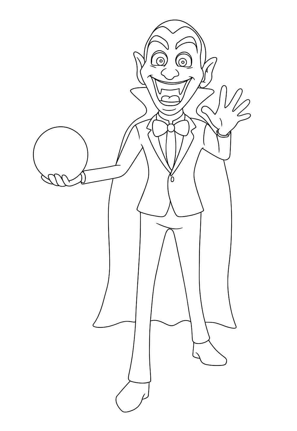 Vampir Ausmalbilder 243