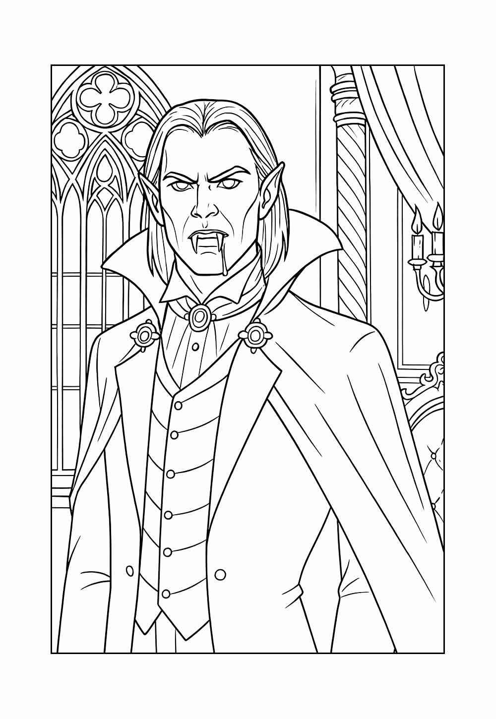 Vampir Ausmalbilder 256