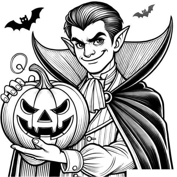 Vampir Ausmalbilder 287