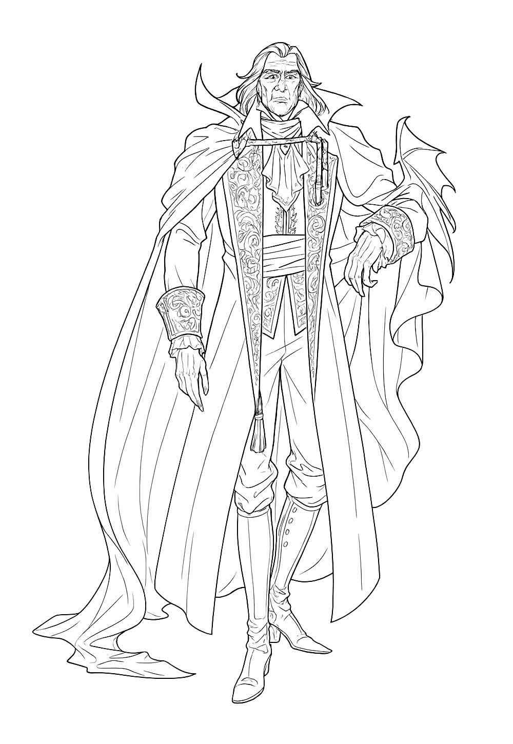 Vampir Ausmalbilder 406