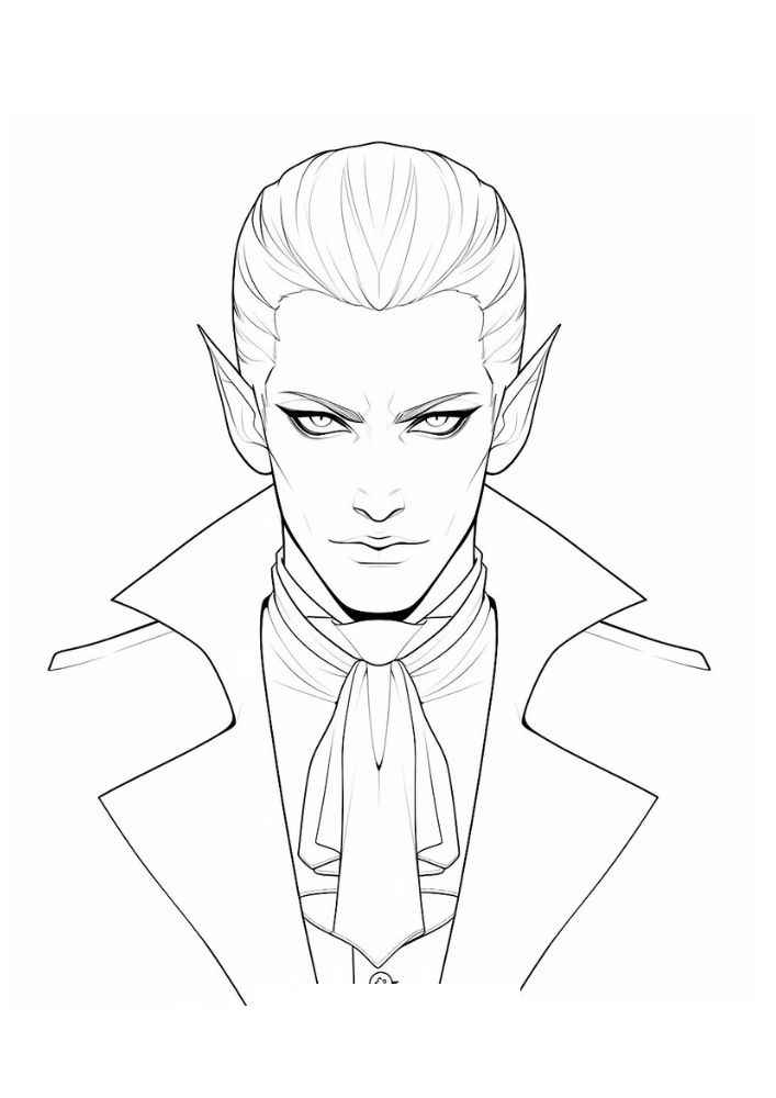 Vampir Ausmalbilder 410