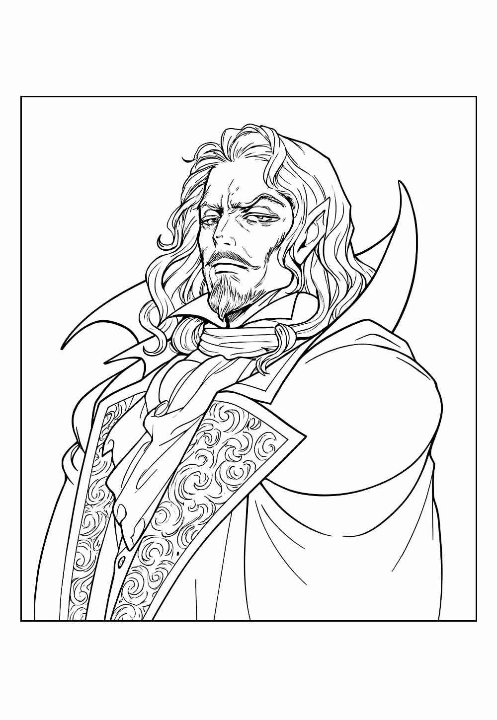 Vampir Ausmalbilder 442