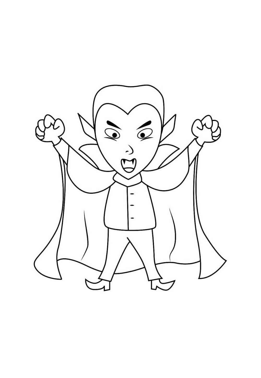 Vampir Ausmalbilder 488