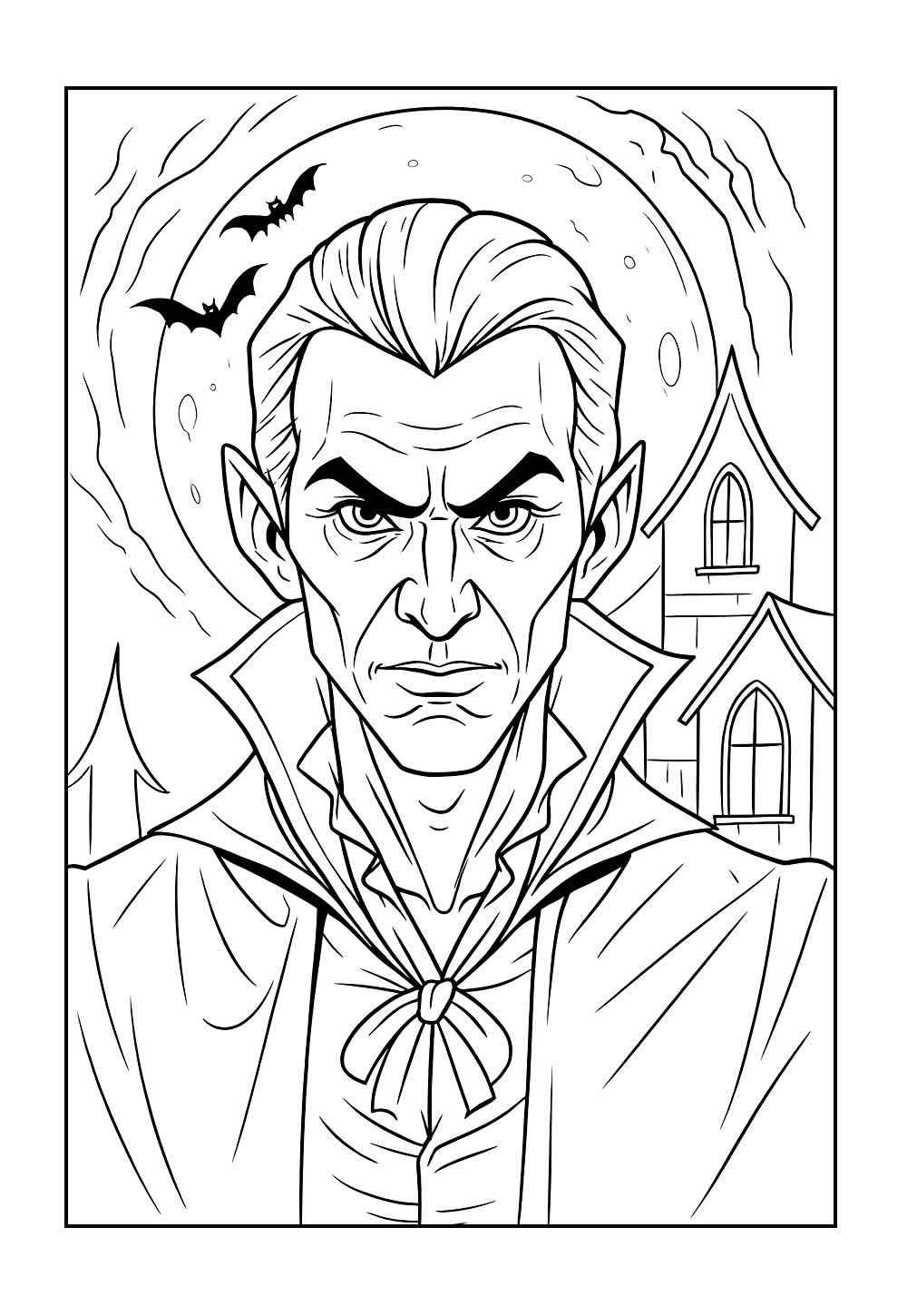 Vampir Ausmalbilder 519