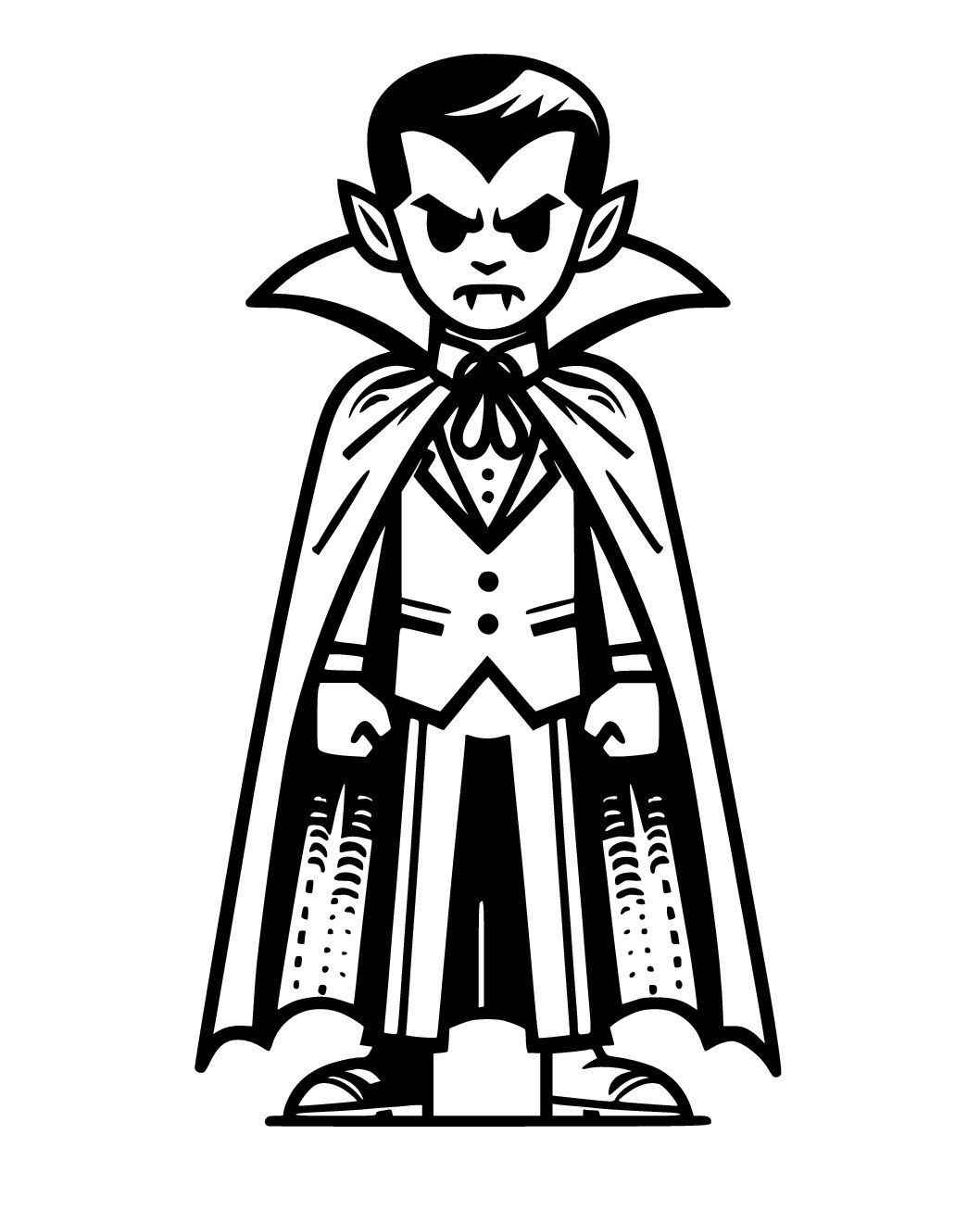 Vampir Ausmalbilder 645