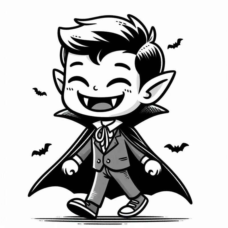 Vampir Ausmalbilder 678