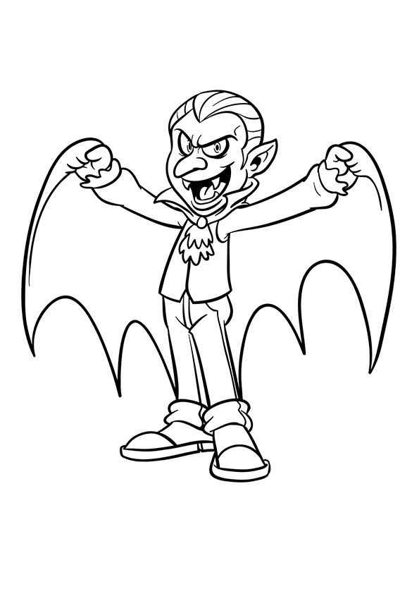 Vampir Ausmalbilder 721