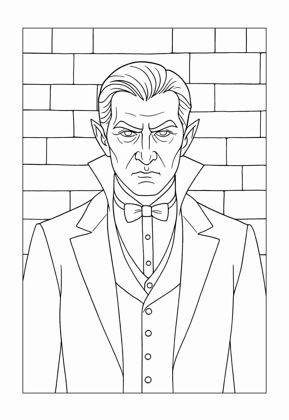 Vampir Ausmalbilder 848