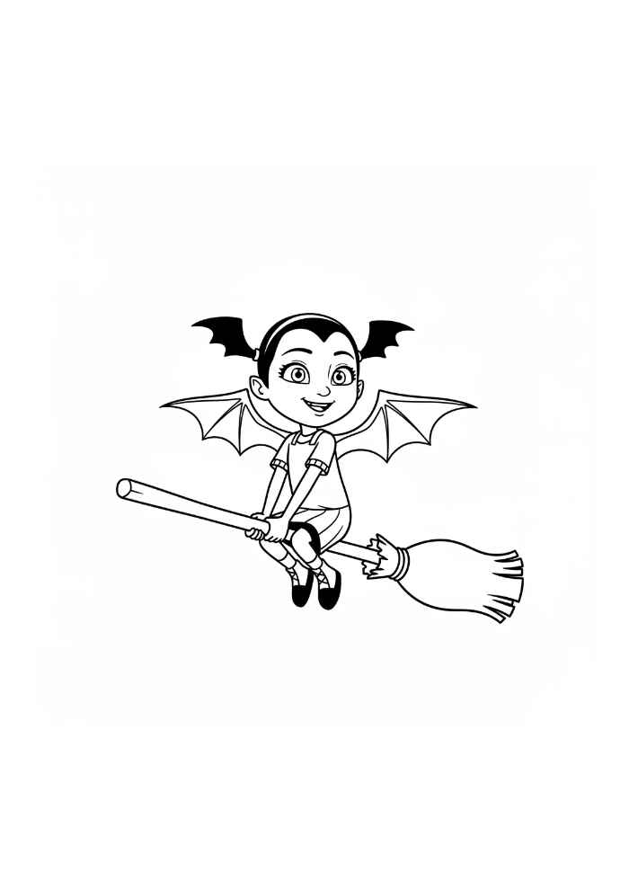 Vampirina Ausmalbilder 003