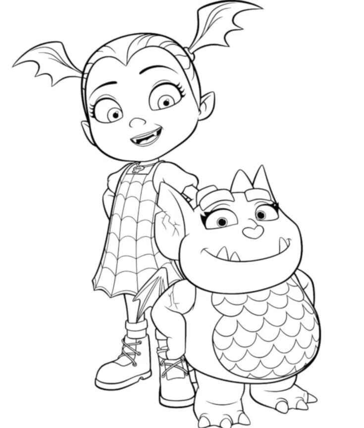 Vampirina Ausmalbilder 255