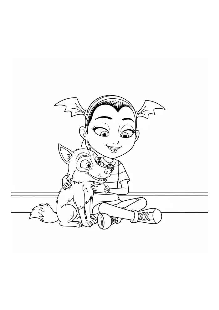 Vampirina Ausmalbilder 639