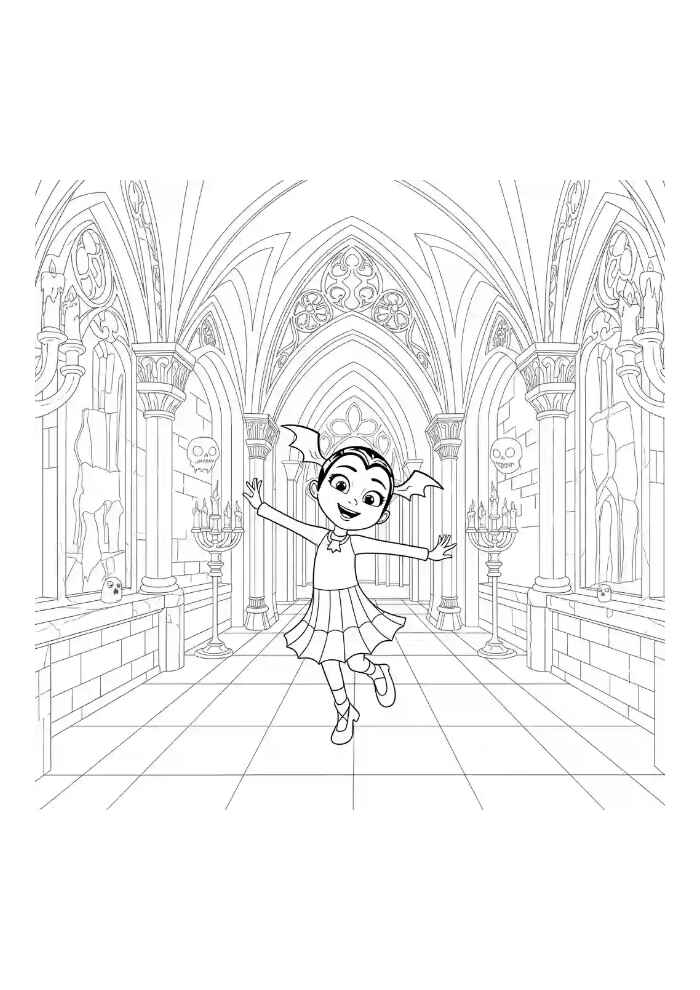Vampirina Ausmalbilder 823