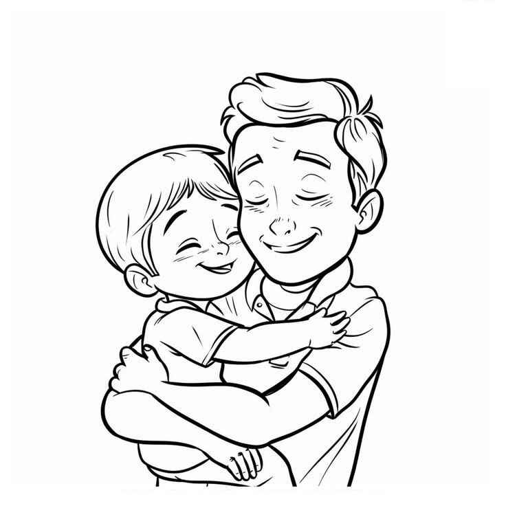 Vatertag Ausmalbilder 055