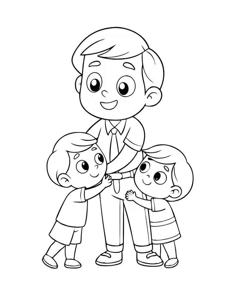 Vatertag Ausmalbilder 146