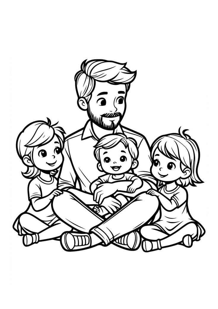 Vatertag Ausmalbilder 429