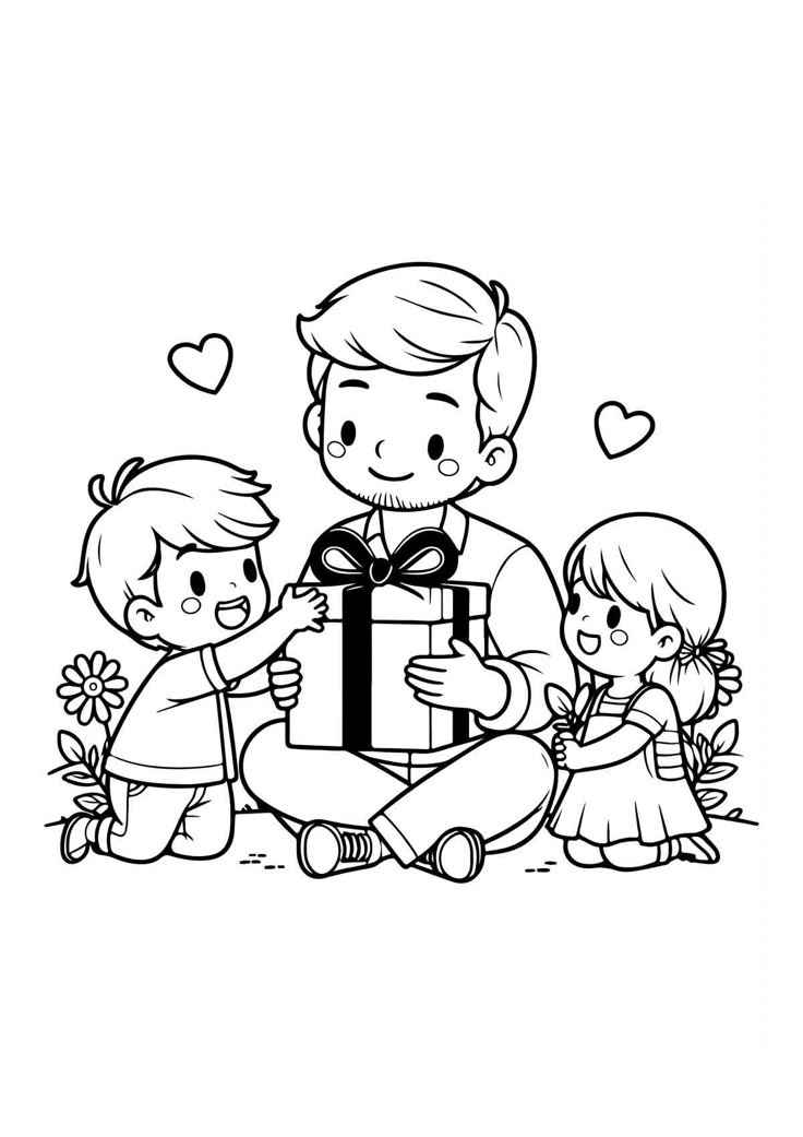 Vatertag Ausmalbilder 495