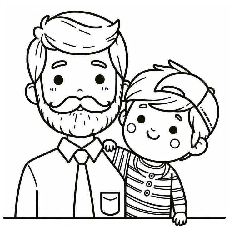 Vatertag Ausmalbilder 588