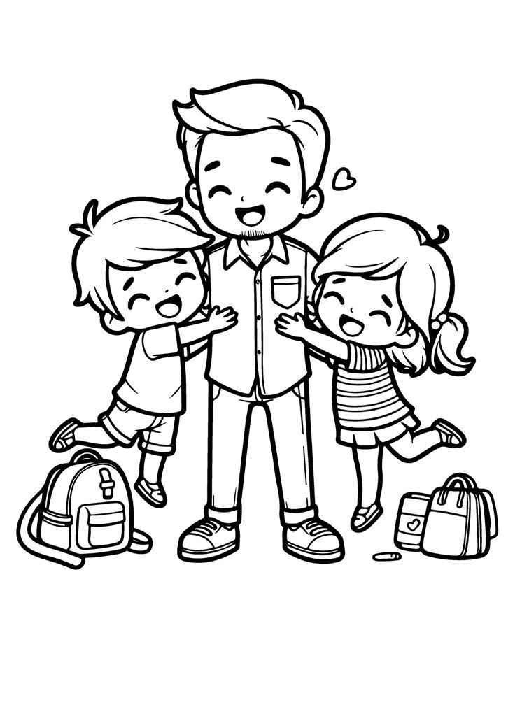 Vatertag Ausmalbilder 794