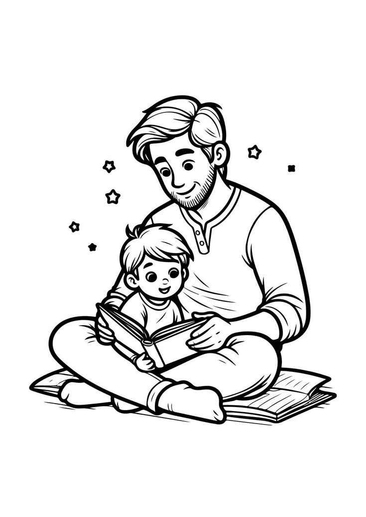 Vatertag Ausmalbilder 862