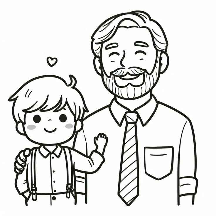 Vatertag Ausmalbilder 975