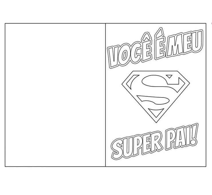 Vatertagskarte Ausmalbilder 405