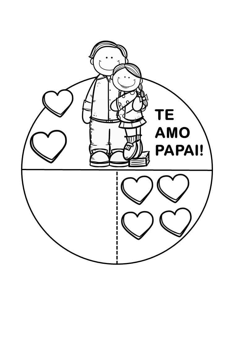 Vatertagskarte Ausmalbilder 810