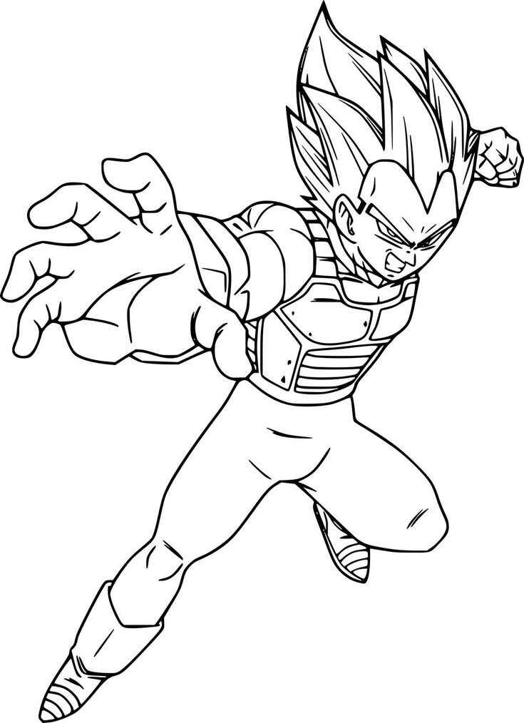 Vegeta Ausmalbilder 031
