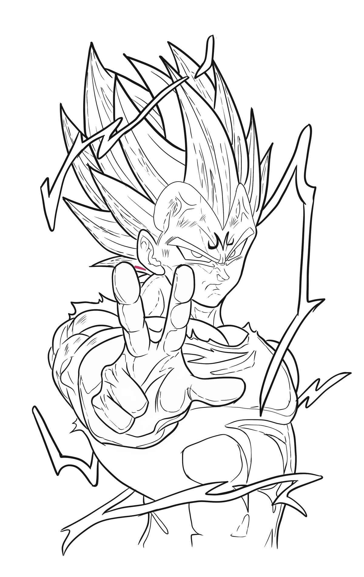 Vegeta Ausmalbilder 124