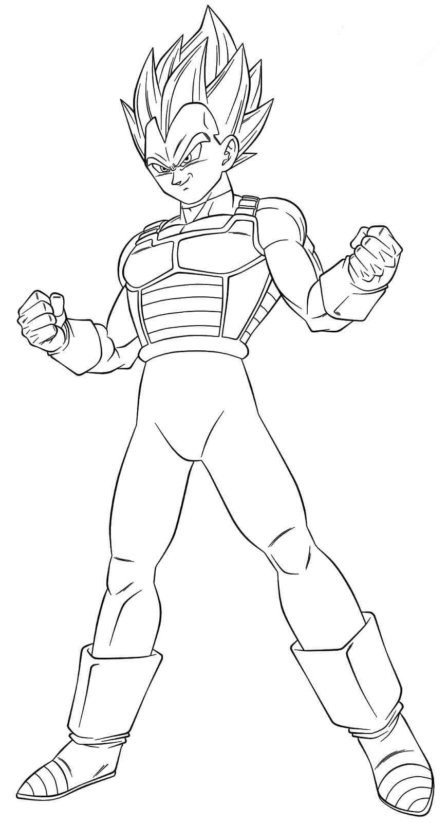Vegeta Ausmalbilder 142