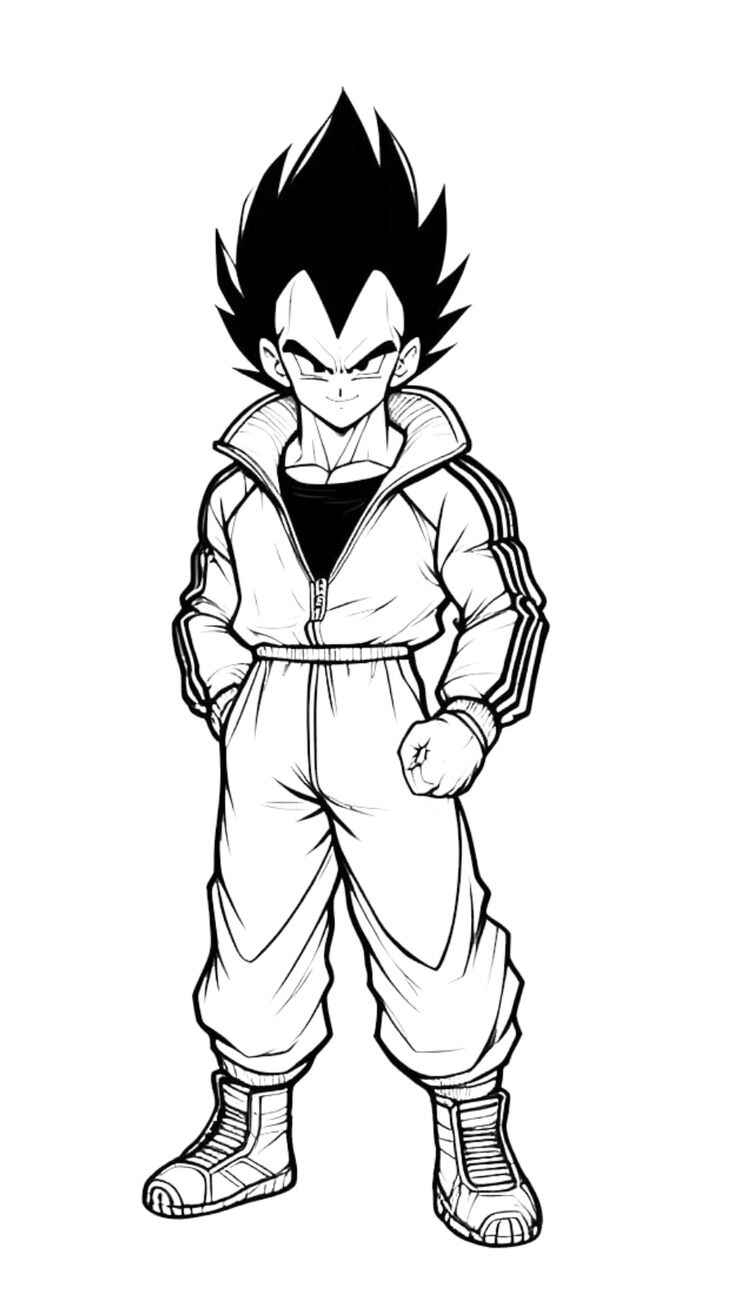 Vegeta Ausmalbilder 301