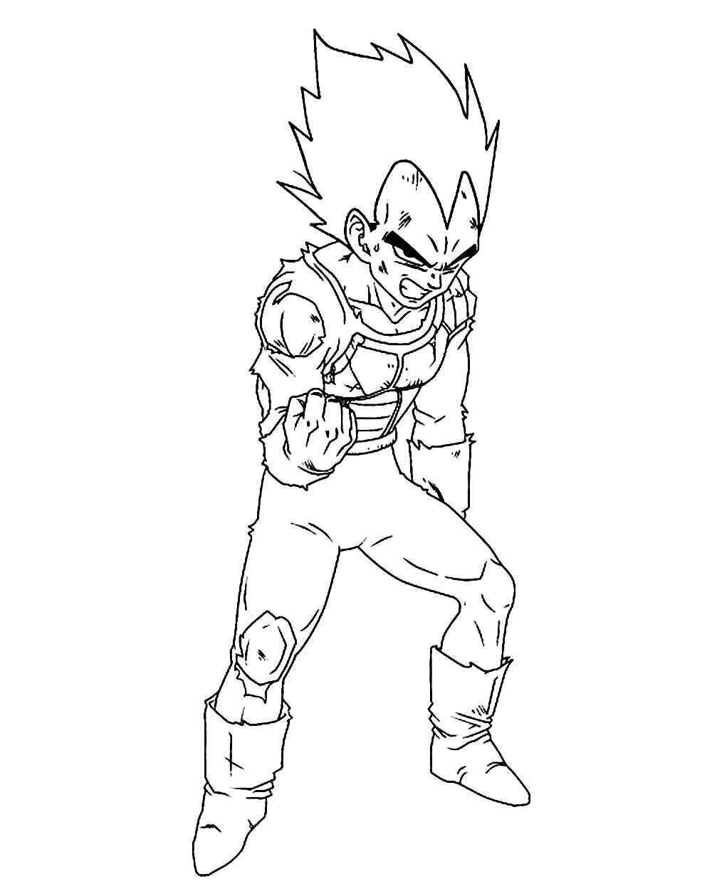 Vegeta Ausmalbilder 304
