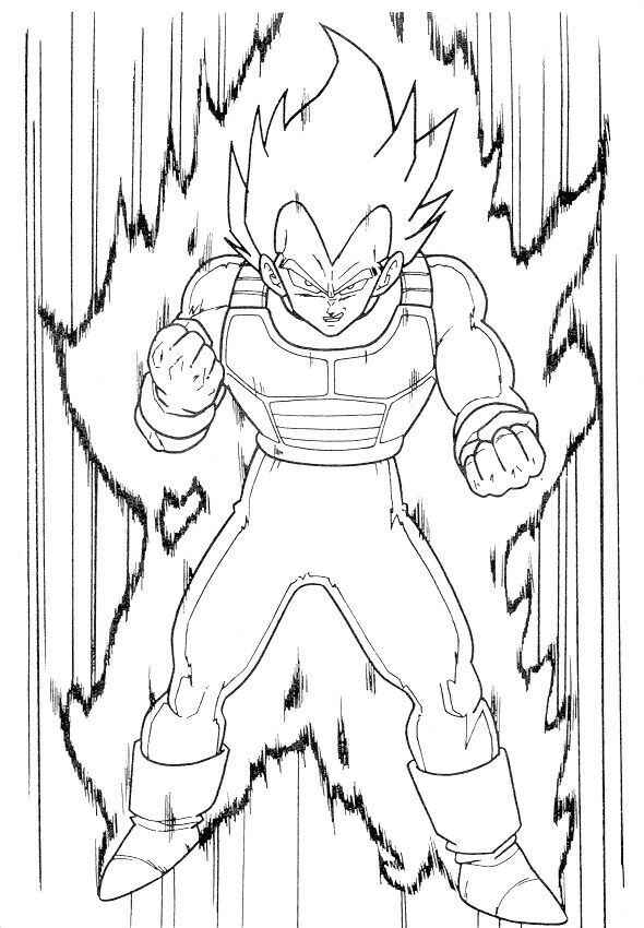 Vegeta Ausmalbilder 319