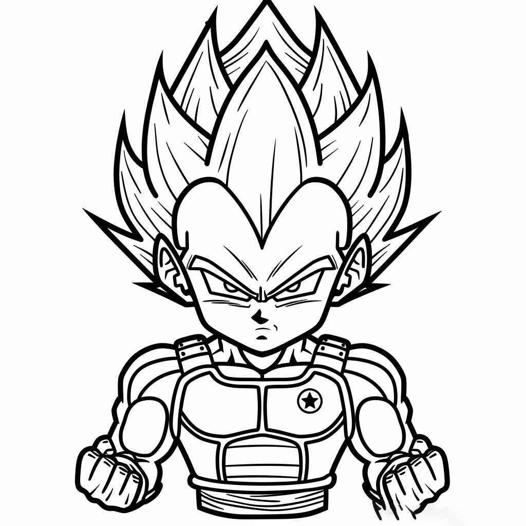 Vegeta Ausmalbilder 488