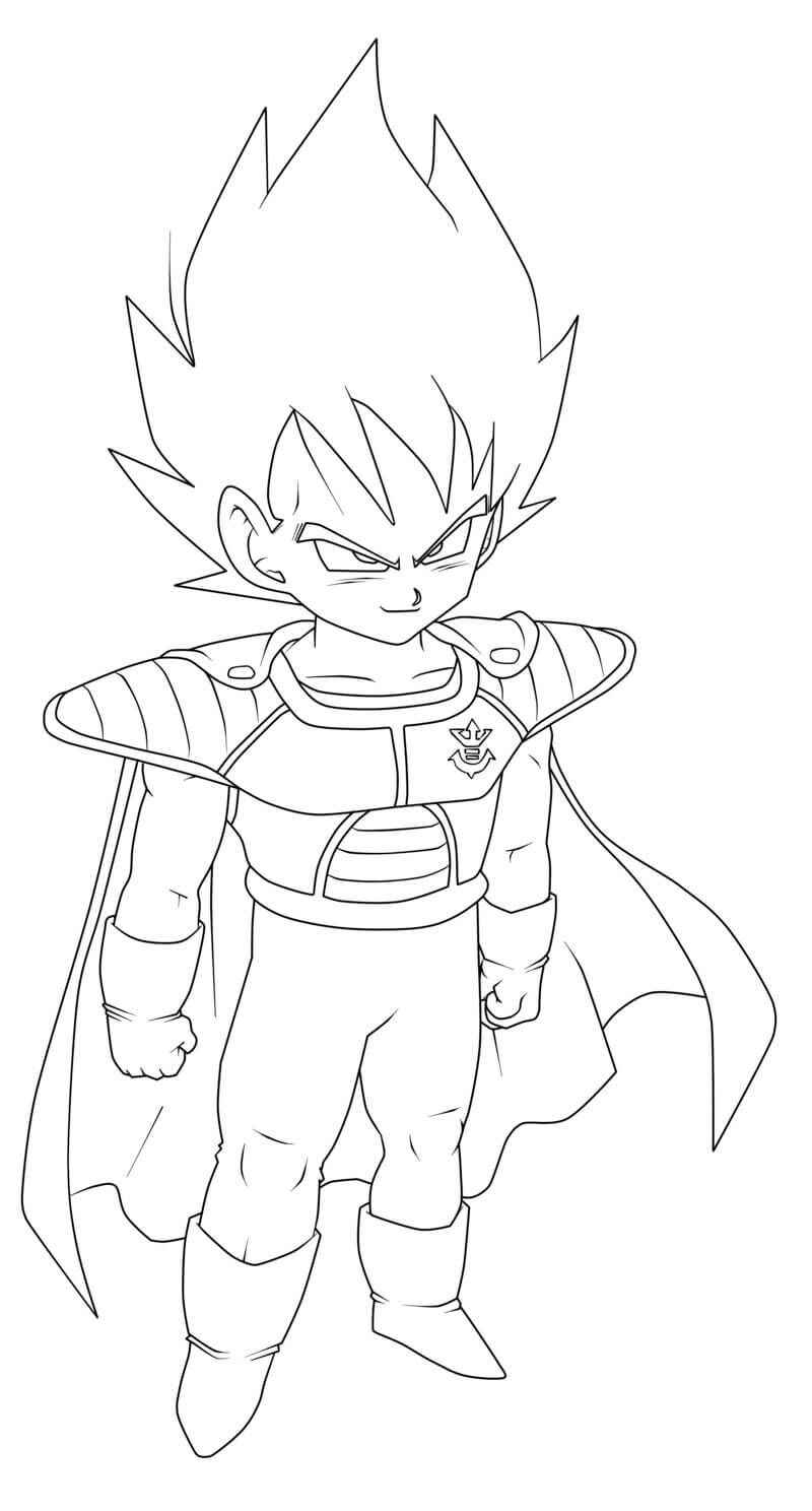 Vegeta Ausmalbilder 501