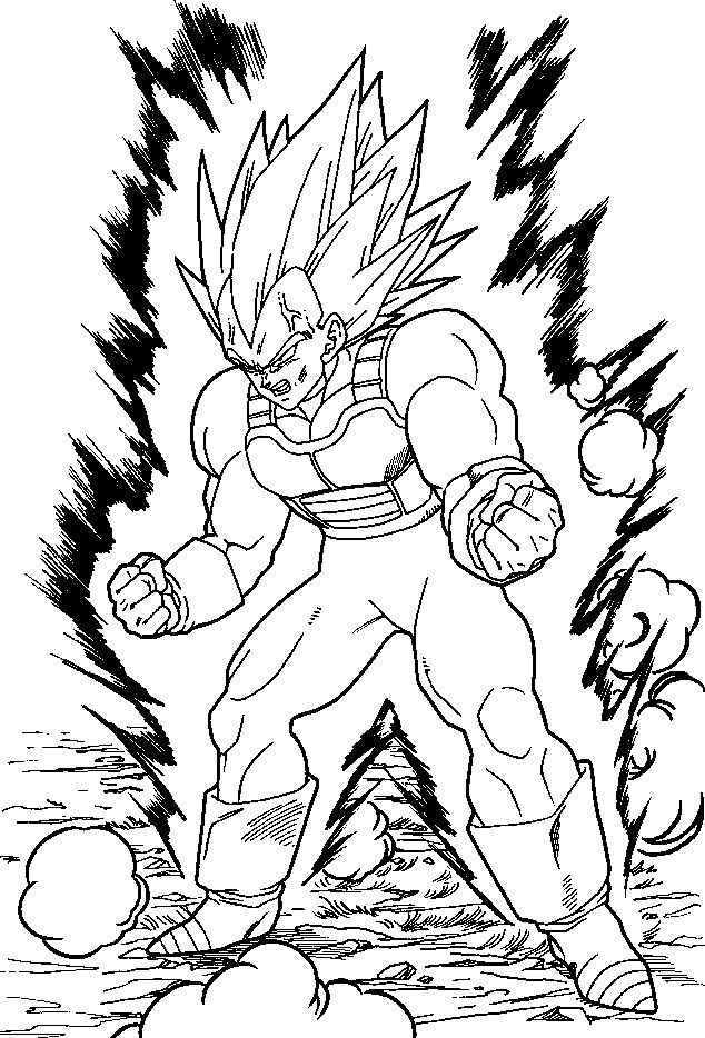 Vegeta Ausmalbilder 590